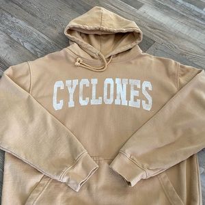 Iowa State Throwback classic oversized hoodie by Madi Prewett—- size xs/s